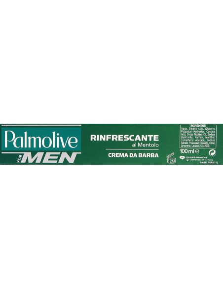 palmolive crema da barba 100ml - al mentolo: tuttocasashop.it: igiene e cura della persona