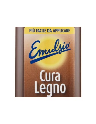 emulsio cura legno crema nutriente 250ml - con olio d'argan - nutre protegge: tuttocasashop.it: pulizia e cura della casa