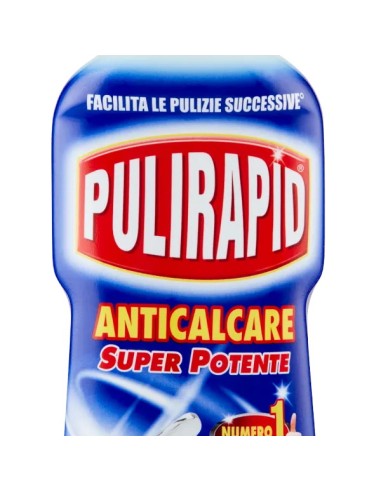 pulirapid detergente anticalcare liquido - 750ml - classico: tuttocasashop.it: pulizia e cura della casa