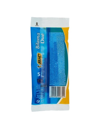 bic bilama due rasoi radi e getta - 5 pezzi: tuttocasashop.it: igiene e cura della persona