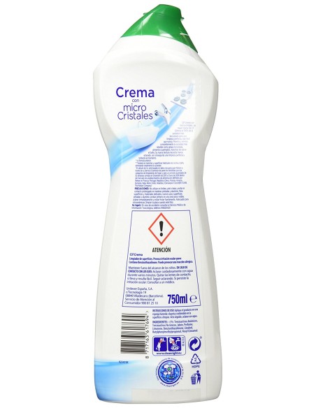 cif crema detergente cremoso - 750ml - classico: tuttocasashop.it: pulizia e cura della casa