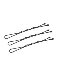 ferrettini ondulati per capelli 4.5cm 12pz marroni: tuttocasashop.it: igiene e cura della persona