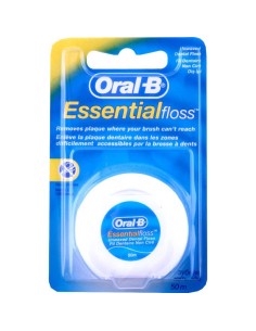 oral-b essential floss - filo interdentale non cerato - 50 metri - art.012: tuttocasashop.it: igiene e cura della persona