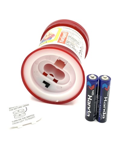 fatigati lumino votivo a led - con pile incluse: tuttocasashop.it: pulizia e cura della casa
