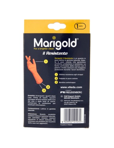 marigold resistente guanti taglia l 8.5 grande: tuttocasashop.it: pulizia e cura della casa