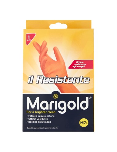 marigold resistente guanti taglia m 7.5 media: tuttocasashop.it: pulizia e cura della casa