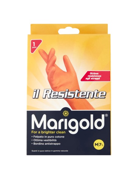 marigold resistente guanti taglia m 7.5 media: tuttocasashop.it: pulizia e cura della casa