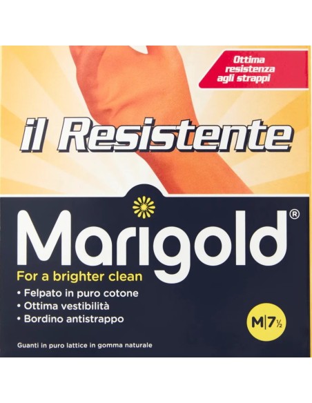 marigold resistente guanti taglia m 7.5 media: tuttocasashop.it: pulizia e cura della casa