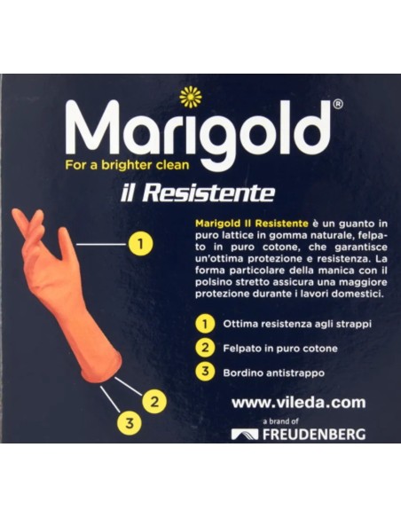 marigold resistente guanti taglia m 7.5 media: tuttocasashop.it: pulizia e cura della casa