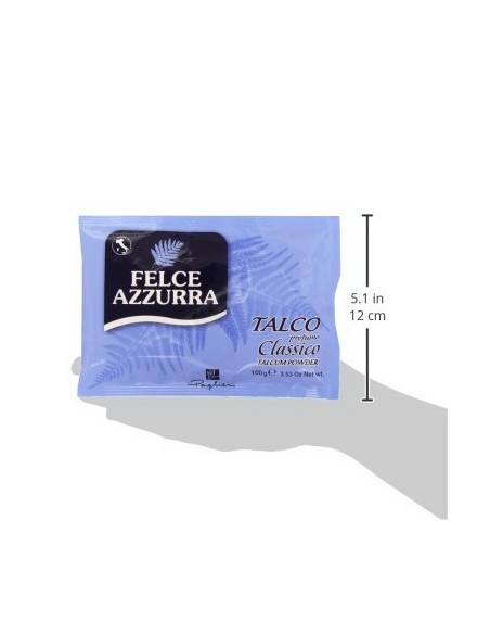 felce azzurra talco - busta da 100 grammi - classico: tuttocasashop.it: igiene e cura della persona