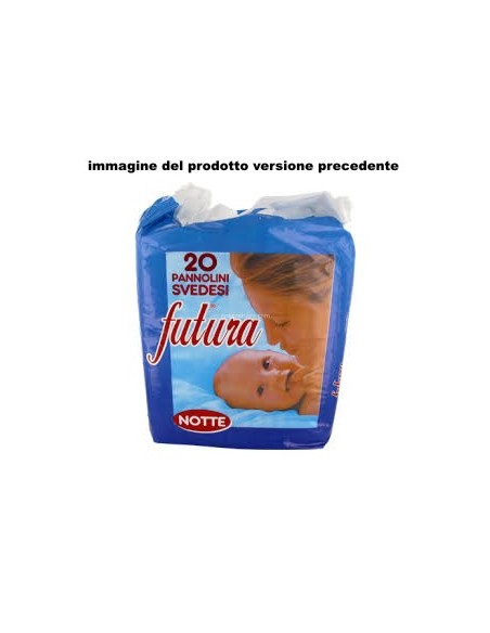 futura pannolini svedesi striscia notte - 20pz - incontinenza o post parto: tuttocasashop.it: igiene e cura della persona