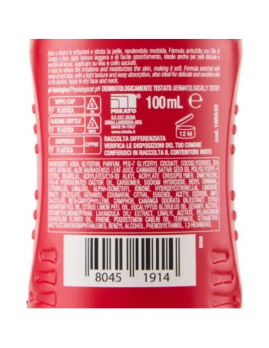 intesa pour homme after shave balsamo dopobarba 100ml - idratante no alcool: tuttocasashop.it: igiene e cura della persona
