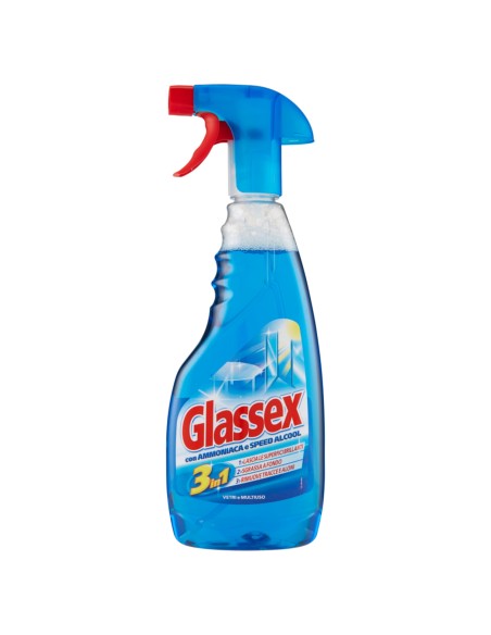 glassex detergente multiuso 500ml - con ammoniaca: tuttocasashop.it: pulizia e cura della casa