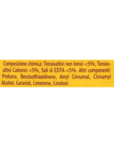 spic&span detergente liquido per pavimenti 1l - cedro e bergamotto: tuttocasashop.it: pulizia e cura della casa