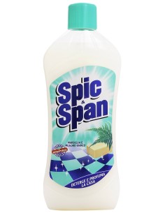 spic&span detergente liquido per pavimenti 1l - marsiglia e muschio bianco: tuttocasashop.it: pulizia e cura della casa