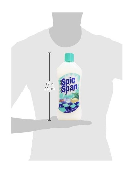 spic&span detergente liquido per pavimenti 1l - marsiglia e muschio bianco: tuttocasashop.it: pulizia e cura della casa