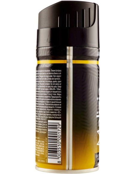malizia uomo deodorante spray - 150ml - amber: tuttocasashop.it: igiene e cura della persona