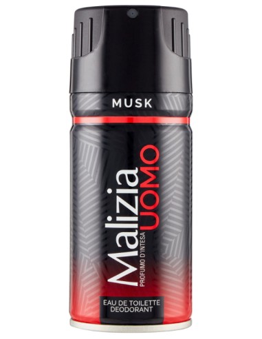 malizia uomo deodorante spray - 150ml - musk: tuttocasashop.it: igiene e cura della persona