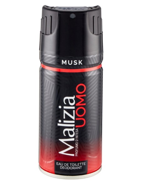 malizia uomo deodorante spray - 150ml - musk: tuttocasashop.it: igiene e cura della persona