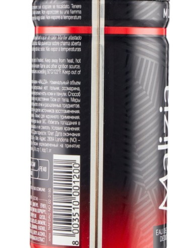 malizia uomo deodorante spray - 150ml - musk: tuttocasashop.it: igiene e cura della persona