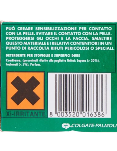 bravo pagliette di retina saponata - 7 pezzi - tamponi abrasivi al limone: tuttocasashop.it: pulizia e cura della casa