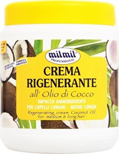 mil mil crema rigenerante per capelli - 1000ml - cocco: tuttocasashop.it: igiene e cura della persona