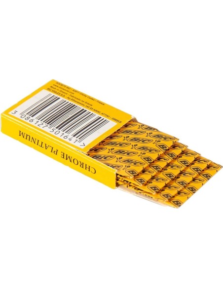 bic chrome platinum - 5 lame tradizionali - per rasoio tradizionale: tuttocasashop.it: igiene e cura della persona