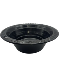 25 ciotole in plastica riutilizzabili - 500cc - diametro 17cm - nero: tuttocasashop.it: carta & monouso