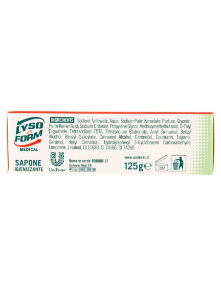 lysoform medical sapone disinfettante 125g: tuttocasashop.it: igiene e cura della persona
