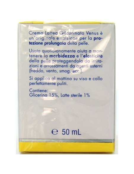 venus crema viso 50ml - glicerinata - protettiva emoliente: tuttocasashop.it: igiene e cura della persona