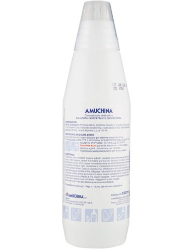 amuchina soluzione disinfettante concentrata - 1 litro: tuttocasashop.it: pulizia e cura della casa