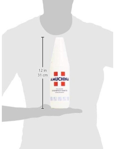 amuchina soluzione disinfettante concentrata - 1 litro: tuttocasashop.it: pulizia e cura della casa