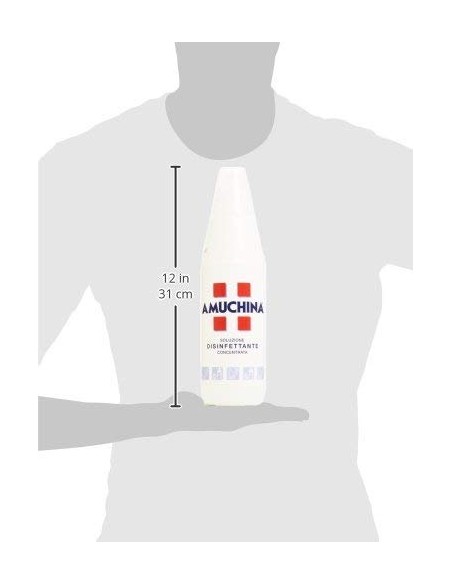 amuchina soluzione disinfettante concentrata - 1 litro: tuttocasashop.it: pulizia e cura della casa