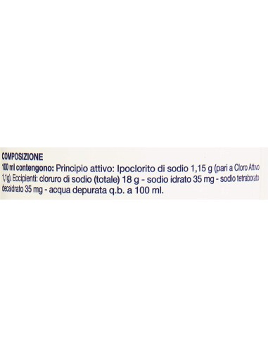 amuchina soluzione disinfettante concentrata - 1 litro: tuttocasashop.it: pulizia e cura della casa