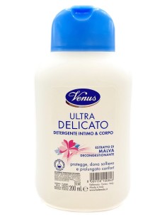 venus detergente intimo 200ml - ultra delicato - con estratto di malva: tuttocasashop.it: igiene e cura della persona