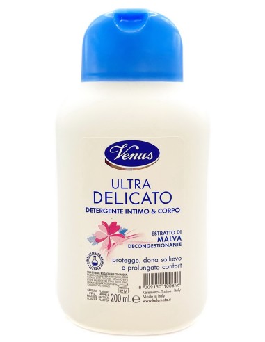 venus detergente intimo 200ml - ultra delicato - con estratto di malva: tuttocasashop.it: igiene e cura della persona