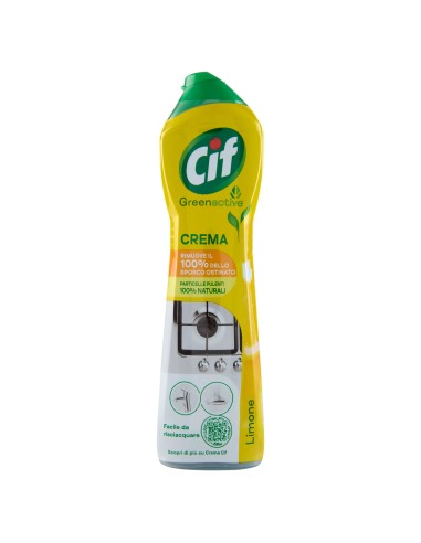 cif crema detergente cremoso - 500ml - al limone: tuttocasashop.it: pulizia e cura della casa
