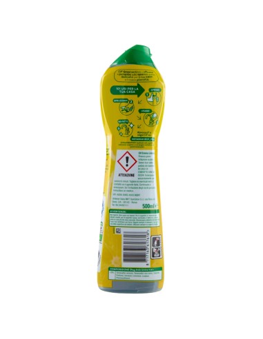 cif crema detergente cremoso - 500ml - al limone: tuttocasashop.it: pulizia e cura della casa