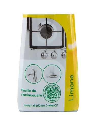 cif crema detergente cremoso - 500ml - al limone: tuttocasashop.it: pulizia e cura della casa
