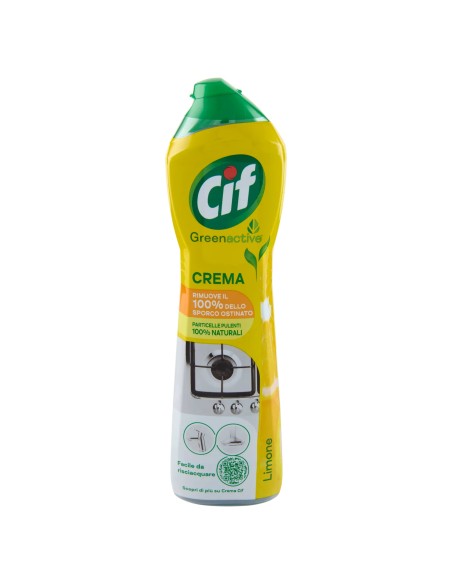cif crema detergente cremoso - 500ml - al limone: tuttocasashop.it: pulizia e cura della casa