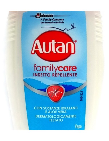 autan insetto repellente vapo 100ml - family care: tuttocasashop.it: igiene e cura della persona