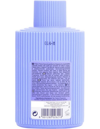 felce azzurra talco barattolo - 200 grammi - classico: tuttocasashop.it: igiene e cura della persona