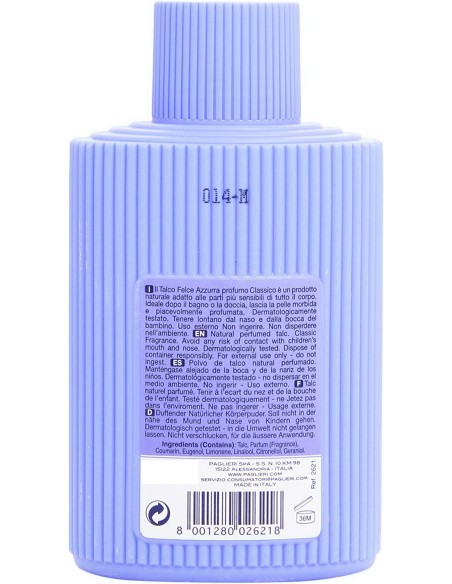 felce azzurra talco barattolo - 200 grammi - classico: tuttocasashop.it: igiene e cura della persona