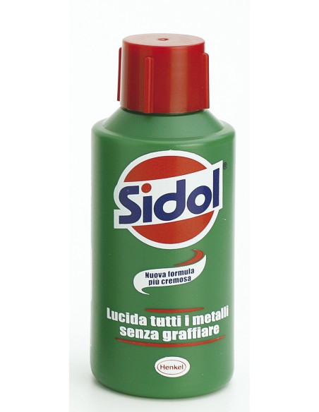 sidol lucida metalli universale - 75ml - per tutti i tipi di metallo: tuttocasashop.it: pulizia e cura della casa