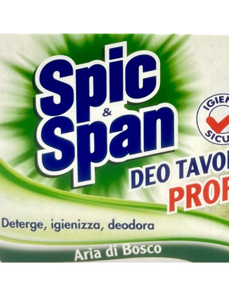 spic&span deo tavoletta wc profumata - 4 pezzi - aria di bosco: tuttocasashop.it: pulizia e cura della casa