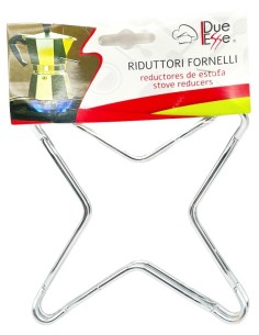 2 riduttori universali per fornelli piano cottura a gas - in metallo: tuttocasashop.it: altro - bazar