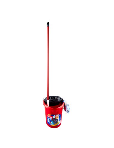 vileda mocio completo - secchio con strizzatore + fiocco + manico intero: tuttocasashop.it: pulizia e cura della casa