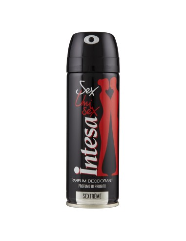 intesa sex unisex deodorante spray 125ml sextreme profumo di proibito: tuttocasashop.it: igiene e cura della persona