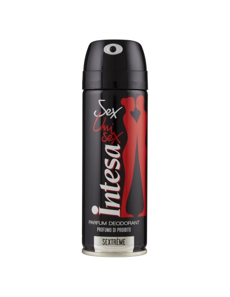 intesa sex unisex deodorante spray 125ml sextreme profumo di proibito: tuttocasashop.it: igiene e cura della persona
