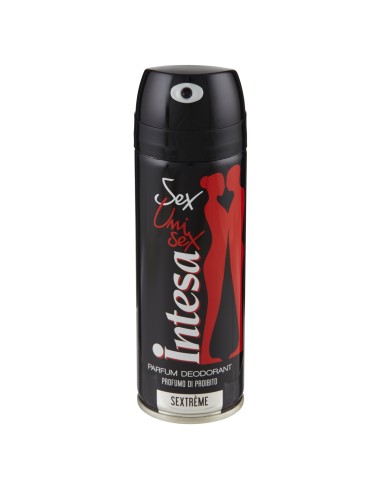intesa sex unisex deodorante spray 125ml sextreme profumo di proibito: tuttocasashop.it: igiene e cura della persona